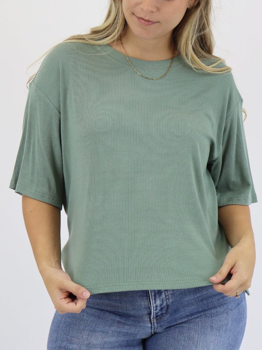 Alexander Jane Everyday Tee S Sage